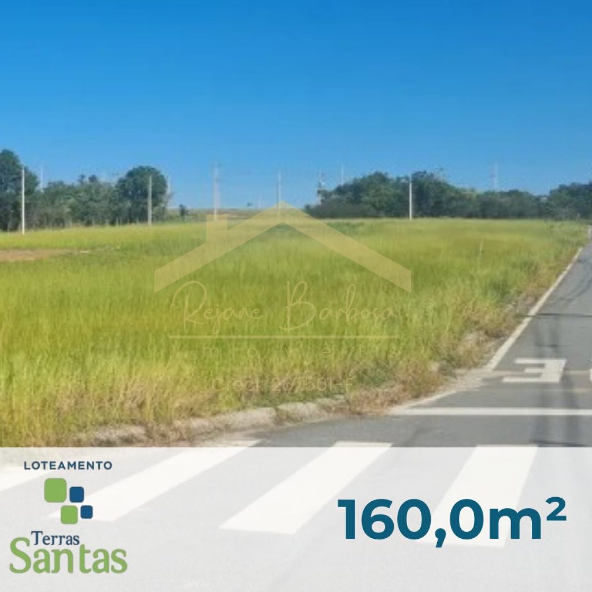 🏗️ Terreno Terras Santas no Potim-SP H05 Terreno de 160,0m2 Liberado para Construir - Potim/SP 🔥 CONSTRUA SEU PATRIMÔNIO AGORA Bairro novo com infraestrutura completa 💰 CONDIÇÕES FACILITADAS ✅ SEM COMPROVAÇÃO DE RENDA ✅ SEM TAXA DE TRANSFERÊNCIA ✅ ENTRADA + PARCELAS MENSAIS ✅ ENTRADA PARCELADAS (Consulte) ✅ ACEITO VEÍCULO COMO PAGAMENTO 🚗 ACEITO SEU CARRO COMO ENTRADA Valor do veículo pode ser maior que a entrada Diferença descontada nas parcelas futuras Condições especiais a negociar Facilite ainda mais seu investimento! 📅 SISTEMA DE PAGAMENTO INTELIGENTE 🔹 ENTRADA FACILITADA Valor acessível para começar Possibilidade de uso do veículo 🔹 MENSALIDADES ORGANIZADAS Parcelas todo dia 18 do mês Correção anual pelo INCC Previsibilidade total no seu orçamento 🔹 FLEXIBILIDADE TOTAL Diversas medidas disponíveis Valores variados para seu perfil Consulte a melhor opção para você 🏘️ LOCALIZAÇÃO ESTRATÉGICA Potim/SP - Cidade em crescimento com: Infraestrutura moderna já instalada Bairro planejado e organizado Terrenos liberados para construir Fácil acesso e boa localização 💡 PARE DE JOGAR DINHEIRO FORA! 🔴 PAGANDO ALUGUEL: Dinheiro que NUNCA MAIS volta Sem patrimônio construído Dependência do proprietário Sem perspectiva de crescimento 🟢 COMPRANDO SEU TERRENO: Patrimônio garantido Valorização constante Liberdade total Seu futuro assegurado 🎯 VANTAGENS EXCLUSIVAS ✓ Terreno 100% liberado para construção ✓ Bairro novo e planejado ✓ Zero burocracia - sem comprovação de renda ✓ Zero taxas de transferência ✓ Aceito veículo como pagamento ✓ Várias opções de tamanho e valor ✓ Facilidade no parcelamento 🏗️ SUA CASA DOS SONHOS COMEÇA AQUI Este é o momento ideal para: Sair definitivamente do aluguel Construir seu patrimônio familiar Investir no seu futuro Realizar o sonho da casa própria 📞 CONSULTE AGORA MESMO! Diversas medidas e valores disponíveis Não perca mais tempo pagando aluguel! Seu terreno te espera - Condições que cabem no seu bolso ⚡ OPORTUNIDADE LIMITADA Terrenos em bairro novo com infraestrutura são oportunidades raras no mercado Entre em contato e garante já o seu!