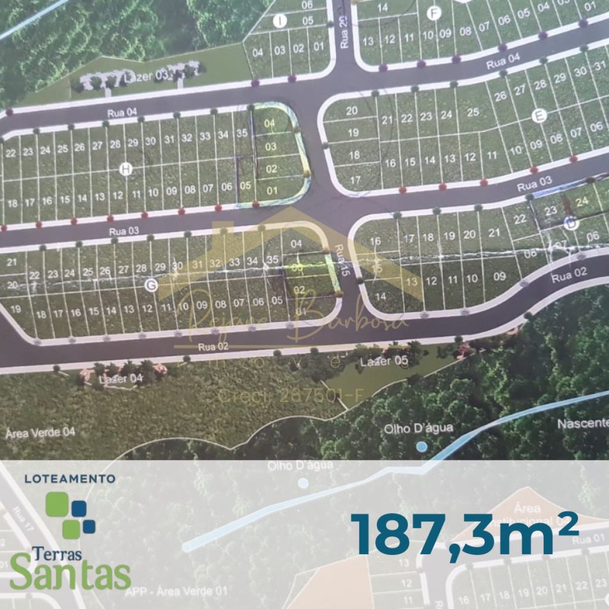 🏗️ Terreno Terras Santas no Potim-SP H01 Terreno de 187,3m2 Liberado para Construir - Potim/SP 🔥 CONSTRUA SEU PATRIMÔNIO AGORA Bairro novo com infraestrutura completa 💰 CONDIÇÕES FACILITADAS ✅ SEM COMPROVAÇÃO DE RENDA ✅ SEM TAXA DE TRANSFERÊNCIA ✅ ENTRADA + PARCELAS MENSAIS ✅ ENTRADA PARCELADAS (Consulte) ✅ ACEITO VEÍCULO COMO PAGAMENTO 🚗 ACEITO SEU CARRO COMO ENTRADA Valor do veículo pode ser maior que a entrada Diferença descontada nas parcelas futuras Condições especiais a negociar Facilite ainda mais seu investimento! 📅 SISTEMA DE PAGAMENTO INTELIGENTE 🔹 ENTRADA FACILITADA Valor acessível para começar Possibilidade de uso do veículo 🔹 MENSALIDADES ORGANIZADAS Parcelas todo dia 18 do mês Correção anual pelo INCC Previsibilidade total no seu orçamento 🔹 FLEXIBILIDADE TOTAL Diversas medidas disponíveis Valores variados para seu perfil Consulte a melhor opção para você 🏘️ LOCALIZAÇÃO ESTRATÉGICA Potim/SP - Cidade em crescimento com: Infraestrutura moderna já instalada Bairro planejado e organizado Terrenos liberados para construir Fácil acesso e boa localização 💡 PARE DE JOGAR DINHEIRO FORA! 🔴 PAGANDO ALUGUEL: Dinheiro que NUNCA MAIS volta Sem patrimônio construído Dependência do proprietário Sem perspectiva de crescimento 🟢 COMPRANDO SEU TERRENO: Patrimônio garantido Valorização constante Liberdade total Seu futuro assegurado 🎯 VANTAGENS EXCLUSIVAS ✓ Terreno 100% liberado para construção ✓ Bairro novo e planejado ✓ Zero burocracia - sem comprovação de renda ✓ Zero taxas de transferência ✓ Aceito veículo como pagamento ✓ Várias opções de tamanho e valor ✓ Facilidade no parcelamento 🏗️ SUA CASA DOS SONHOS COMEÇA AQUI Este é o momento ideal para: Sair definitivamente do aluguel Construir seu patrimônio familiar Investir no seu futuro Realizar o sonho da casa própria 📞 CONSULTE AGORA MESMO! Diversas medidas e valores disponíveis Não perca mais tempo pagando aluguel! Seu terreno te espera - Condições que cabem no seu bolso ⚡ OPORTUNIDADE LIMITADA Terrenos em bairro novo com infraestrutura são oportunidades raras no mercado Entre em contato e garante já o seu!
